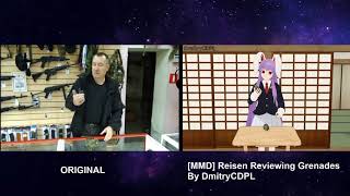 [Touhou MMD] Reisen reviewing grenades ПОДПИШИСЬ НА КАНАЛ! Comparison