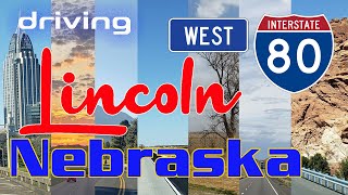 Driving at West Interstate 80 Lincoln Nebraska, U.S.