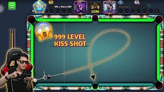 8Ball Pool 999 LEVEL KISS SHOT 🥶