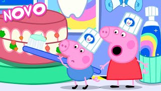 Peppa Pig Português Brasil | A Fábrica de Pasta de Dente | NOVO Contos da Peppa Pig