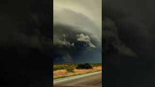 Intense outflow dominant supercell - Natural Disaster🌪️🌪️