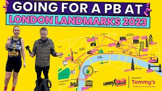 Going for a PB at London Landmarks Half Marathon 2023 | Those 2 Runners