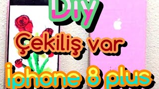 Diy iphone 8 plus | pembe | !!!Çekiliş Var!!!