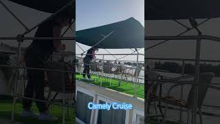 Prânz sau cine pe Barcă doar cu programare cu vederea orașului Tulcea. Camely Cruise