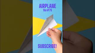 ORIGAMI AIRPLANE THAT FLY FAR #79 ✈️✈️🔥🔥 #shorts