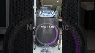 speaker Niko 18 inc