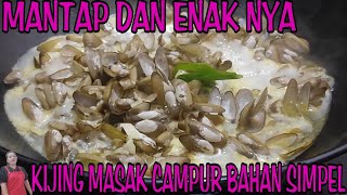 Resep cara masak kijing masak kuah enak mantap rasanya ini bahan simpel nya #streetfood #Enak 😍😍