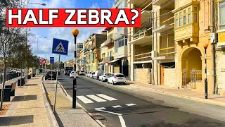 Half Msida Zebra Crossing?