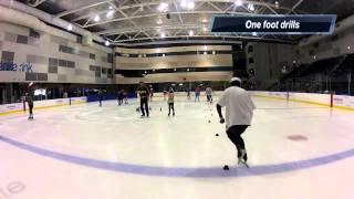 Ice speed skating