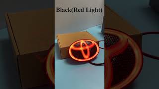 Customize Your Ride with Toyota LED Emblem in 4 Colors