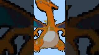 ماين كرافت بكسل ارت تشارزارد minecraft pixel art charzard