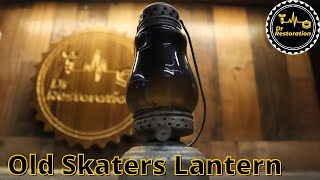 Old Skaters Lantern Restoration - Nickel plating