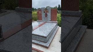 Двойной гранитный памятник в польском стиле | Подвійний гранітний пам’ятник в польському стилі