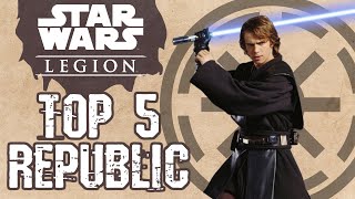 REPUBLIC Tier List Ranking | Star Wars Legion