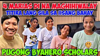 4 MARIAS DI NA MAGHIHIWALAY | MAGKAKASAMA SILANG TITIRA SA IISANG BAHAY | PUGONG BYAHERO TRES MARIAS