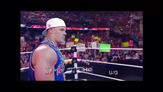 John cena raps about The Rock two times!!