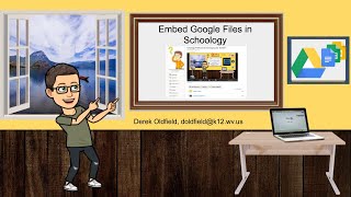 Embed Google Files in Schoology