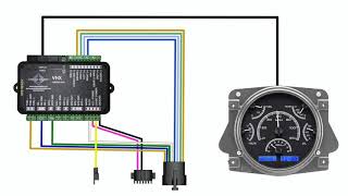 Muscle Car Digital Gauge Connections