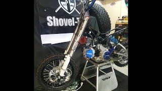 KLX110 Full Mod Build | Inverted Forks | Part 2