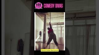 Nicole Byer Pole Dancing Class #shorts #poledancing #comedyroutine