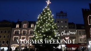 VLOGMAS WEEKEND 1: Traditional Danish Christmas Market and Wedding in Odense | Merete