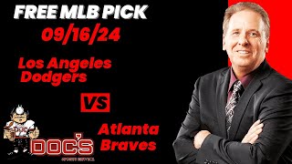 MLB Picks and Predictions - Los Angeles Dodgers vs Atlanta Braves, 9/16/24 Free Best Bets & Odds