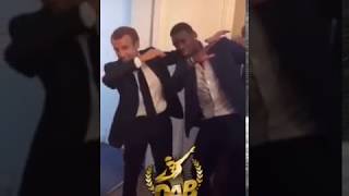 POGBA DAB AVEC MACRON !!!