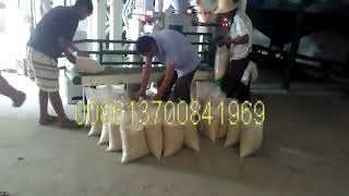 10-25kg per bag auto rice package|packing machine working video