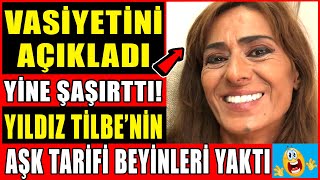 Yıldız Tilbe Vasiyetini Açıkladı! Yine Şaşırttı! Öyle Bir Aşk Tarifi Yaptı Ki Beyinleri Yaktı