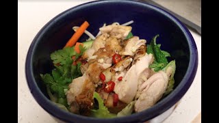 MUST TRY!! Lemongrass Chicken (Vietnamisse) Nuoc Cham Sauce! Resep Ayam Serai Bhan mi