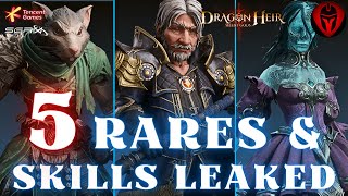 👉🚨5 New RARES Heroes Season 4 and All the Skills Revealed | Dragonheir: Silent Gods