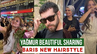 Yağmur Yüksel New Beautiful Sharing !Baris Baktas New Hairstyle