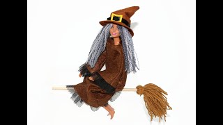 DIY Miniature Craft - Halloween Witch Costume