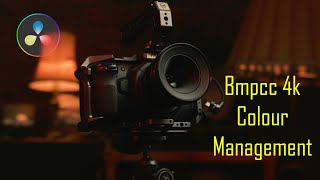 Blackmagic Pocket Cinema Camera 4k Colour Management In Davinci Resolve 19