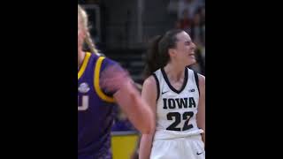 Caitlin Clark Seems Unstoppable #nba #basketball #viral #wnba #iowa #lsu  #highlights #sports#shorts