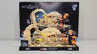 Lego Star Wars Mos Espa Podrace Diorama Set 75380 Honest Review!