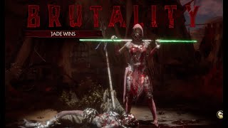 Mortal Kombat 11  Jade vs The Collector  "brutality