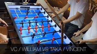 Week 10 | VC & William vs Taka & Vincent - Hong Kong 13/12/2019 (foosball 2019)