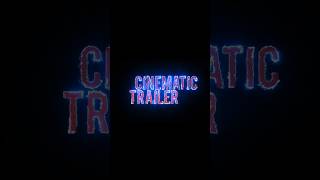 Cinematic Trailer Title Animation | After Effects