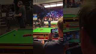 Luca Brecel Walk On 2023 Cazoo World Snooker Championship #shorts #snooker