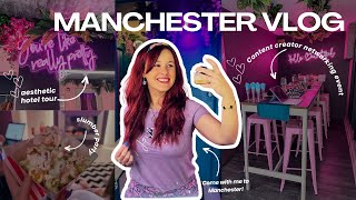 Manchester Mini Vlog | Come With Me To An Influencer Event | A Day In My Life 💕