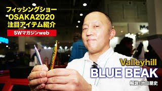 【2020SLJ用メタルジグ新製品】バレーヒル・ブルービークを池田朋史さんが紹介