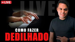 Como fazer DEDILHADO no teclado na PRÁTICA #LIVE