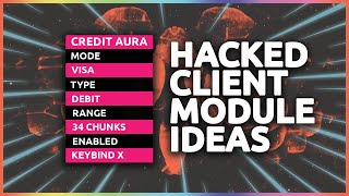 Minecraft Hacked Client Module Ideas... (The Good And Bad)