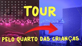 TOUR PELO QUARTO DAS CRIANÇAS (REAÇÃO DELAS )💜💙