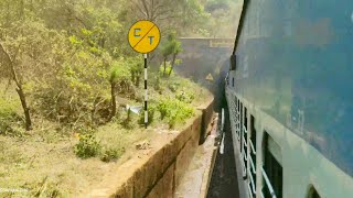 Konkan Railways Entering  Parchuri Tunnel