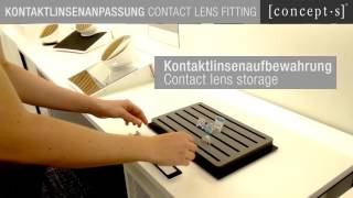 concept-s Showroom, Refraction und Kontaktlinsenanpassung