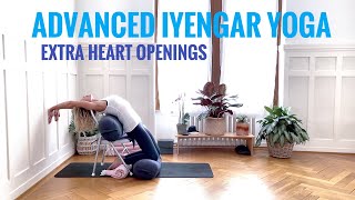 Chair Yoga | Dynamic Total Body Practice with Extra Backbend Love  | 93 min | Advanced Level