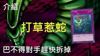 [ 遊戲王 ] 這張後台拜託你趕快拆掉 打草惹蛇 Waking the Dragon