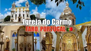 Igreja do Carmo | Catholic church in Faro, Portugal 🇵🇹 #portugal #europe